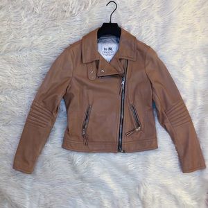 Coach Leather Biker Jacket